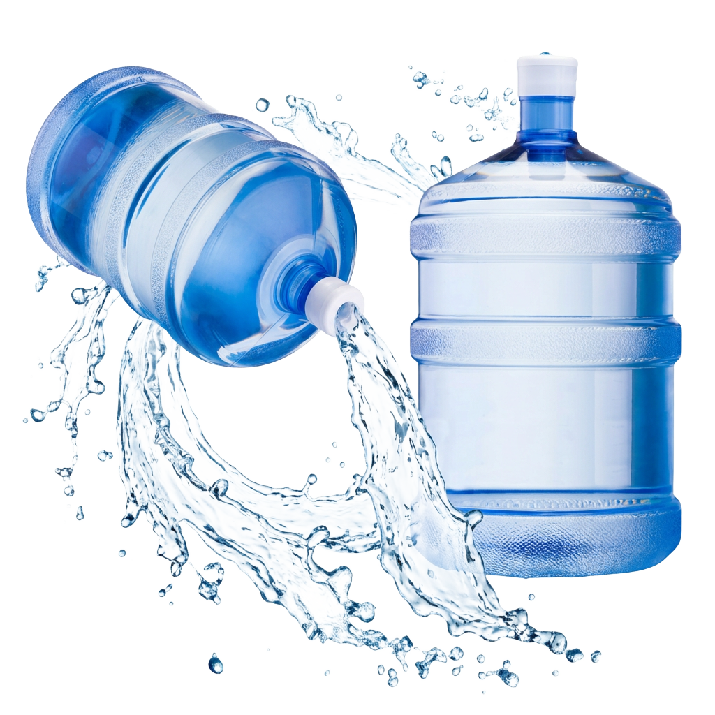 Agua pura cristalina